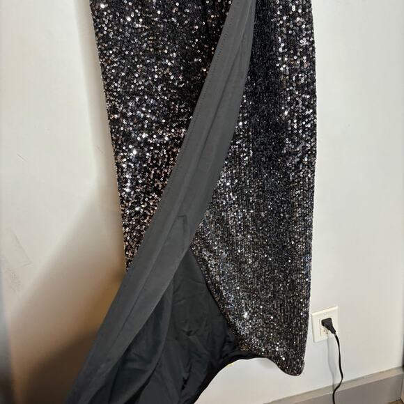 NWT LPA Andrea Dress Sequin Party Dress Open Back - Picture 5 of 11